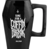KILLSTAR Coffin Break Tasse -Halloween Kostüm Geschäft killstar coffin break tasse gothic coffin shaped mug gothic und halloween geschirr und tassen 51233 3