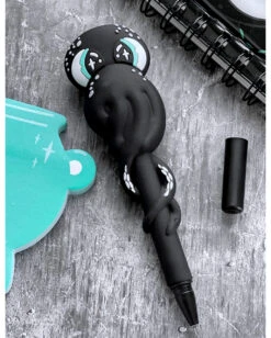 KILLSTAR Cthulhu Stift -Halloween Kostüm Geschäft killstar cthulhu kugelschreiber cthulhu pen mystische gothic geschenkartikel 51956