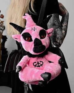 KILLSTAR Dark Lord Rucksack Bubblegum -Halloween Kostüm Geschäft killstar dark lord rucksack bubblegum killstar dark lord backpack bubblegum gothic rucksack gotik geschenk 52281 3