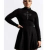 KILLSTAR Evanna Cross Kleid 2 KILLSTAR Evanna Cross Kleid -Halloween Kostüm Geschäft killstar evanna cross kleid killstar evanna cross dress gothic mode gothic kleid 51915 03