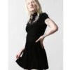KILLSTAR Evernight Minikleid -Halloween Kostüm Geschäft killstar evernight minikleid killstar evernight mini dress gothic mode gothic kleid 52085 01