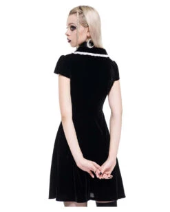 KILLSTAR Every Mourning Kragenkleid 9 KILLSTAR Every Mourning Kragenkleid -Halloween Kostüm Geschäft killstar every mourning kragenkleid killstar every mourning collar dress gothic mode gothic fashion 51395 03
