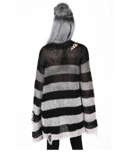 KILLSTAR Grady Strickpullover -Halloween Kostüm Geschäft killstar grady strickpullover soft knit sweater gothic fashion und gothic shop 51981 4