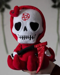 KILLSTAR Grim Reaper Secret Ritual Plüschtier 7 KILLSTAR Grim Reaper Secret Ritual Plüschtier -Halloween Kostüm Geschäft killstar grim reaper secret ritual pluesch tier killstar kreeptures gothic kuscheltier gothic accessoires und geschenkartikel 53723