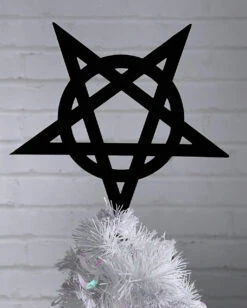 KILLSTAR Hexmas Baumspitze -Halloween Kostüm Geschäft killstar hexmas baumspitze killstar weihnachtsdekoration gohtic baumspitze gothic weihnachten gothic accessoires und geschenke 54021