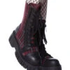 KILLSTAR Kill The Bucket Stiefel Blood Tartan 2 KILLSTAR Kill The Bucket Stiefel Blood Tartan -Halloween Kostüm Geschäft killstar kill the bucket stiefel tartan killstar kill the bucket boots tartan gothic schuhe gothic stiefel 51702 01