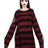 KILLSTAR Krueger Strickpullover -Halloween Kostüm Geschäft killstar krueger strickpullover soft knit sweater gothic fashion und zubehoer gothic shop 51982