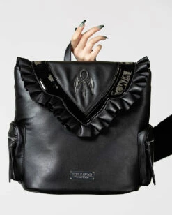 KILLSTAR Lovela Rucksack 8 KILLSTAR Lovela Rucksack -Halloween Kostüm Geschäft killstar lovela rucksack killstar lovela backpack gothic accessoires rucksack tasche 53322 3