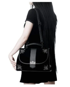 KILLSTAR Moonlight Handtasche -Halloween Kostüm Geschäft killstar moonlight handtasche killstar moonlight satchel bag gothic handtasche gothic mode 50945 03