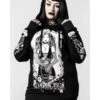KILLSTAR Morning Longline Unisex Hoodie 2 KILLSTAR Morning Longline Unisex Hoodie -Halloween Kostüm Geschäft killstar morning longline unisex hoodie gothic fashion von killstar gothic onlineshop 52186 5