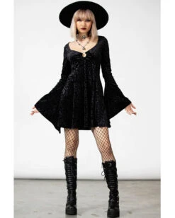 KILLSTAR Nightcall Langarm Kleid