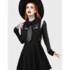 KILLSTAR Oriel Pinafore Latzkleid 2 KILLSTAR Oriel Pinafore Latzkleid -Halloween Kostüm Geschäft killstar oriel pinafore latzkleid killstar oriel pinafore dress gothic kleid gothic mode 54064