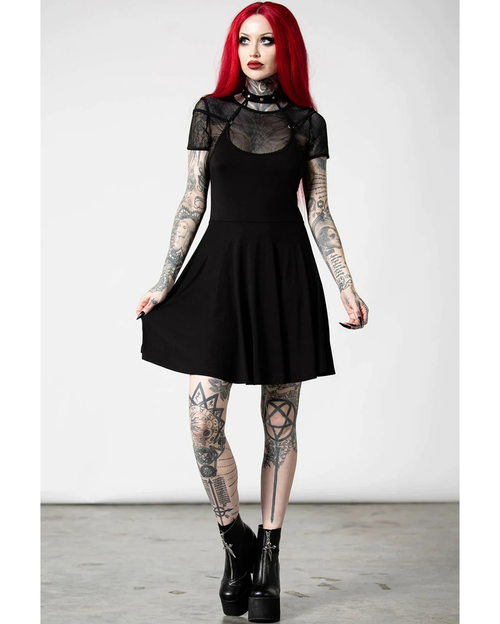 KILLSTAR Rotten Luck Skater Kleid 4 KILLSTAR Rotten Luck Skater Kleid – Bild 2