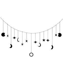 KILLSTAR Schwarze Astral Wanddekoration