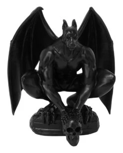 KILLSTAR Schwarze Gargoyle Statue