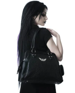 KILLSTAR Webutant Spinnweben Handtasche -Halloween Kostüm Geschäft killstar webutant spinnweben handtasche gothic handtaschen und accessoires im gothic shop 51979 4