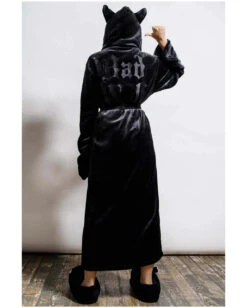 KILLSTAR Wolfpack Bademantel -Halloween Kostüm Geschäft killstar wolfpack bademantel wolfpack robe gothic fashion und deko 51971