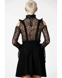 KILLSTAR Yuna Suspender Rock 10 KILLSTAR Yuna Suspender Rock -Halloween Kostüm Geschäft killstar yuna suspender rock mit traeger killstar yuna suspender skirt gothic mode gothic fashion rock 52487 4