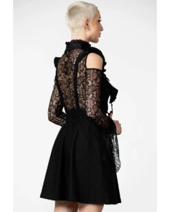 KILLSTAR Yuna Suspender Rock 11 KILLSTAR Yuna Suspender Rock -Halloween Kostüm Geschäft killstar yuna suspender rock mit traeger killstar yuna suspender skirt gothic mode gothic fashion rock 52487 5