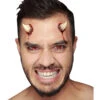 Kleine Teufel Hörner 1 Kleine Teufel Hörner -Halloween Kostüm Geschäft kleine teufel hoerner latex applikation satan hoerner halloween spezial make up hoerner 36245