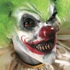 Krazy Klown Latex Applikation -Halloween Kostüm Geschäft krazy klown latex applikation clown halbmaske halloween latexapplikation clown make up set 20645 1