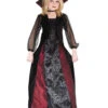 Lady Draculina Kinderkostüm -Halloween Kostüm Geschäft lady draculina kinder kostuem fuer halloween lady draculina kids costume for halloween halloween kinderkostuem halloween kostuem accessoire 50965 2