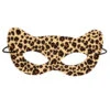 Leoparden Augenmaske -Halloween Kostüm Geschäft leoparden augenmaske phantera augenmaske leoaprd print eyemask wildkatze augenmaske 36609 01