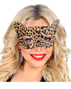 Leoparden Augenmaske 7 Leoparden Augenmaske -Halloween Kostüm Geschäft leoparden augenmaske phantera augenmaske leoaprd print eyemask wildkatze augenmaske 36609 02