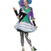 Verrückte Hutmacherin Kostüm -Halloween Kostüm Geschäft mad hatter damenkostuem halloweennkostuem faschings kostuem fuer frauen women costume 25763