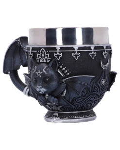 Malpuss Cult Cuties Tasse 11cm -Halloween Kostüm Geschäft malpuss cult cuties tasse malpuss cul cuties cup gothic geschirr gothic deko 54257 04