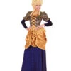 Marquise Kostüm Blau/gold XL -Halloween Kostüm Geschäft marquise kostuem l historisches damenkostuem barock kostuem 8800967 01