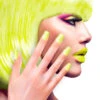 Neon Airbrush Fingernägel Neon Gelb -Halloween Kostüm Geschäft neon airbrush fingernaegel neon gelb neon fingernails neon yellow falsche fingernaegel 36696 01 2