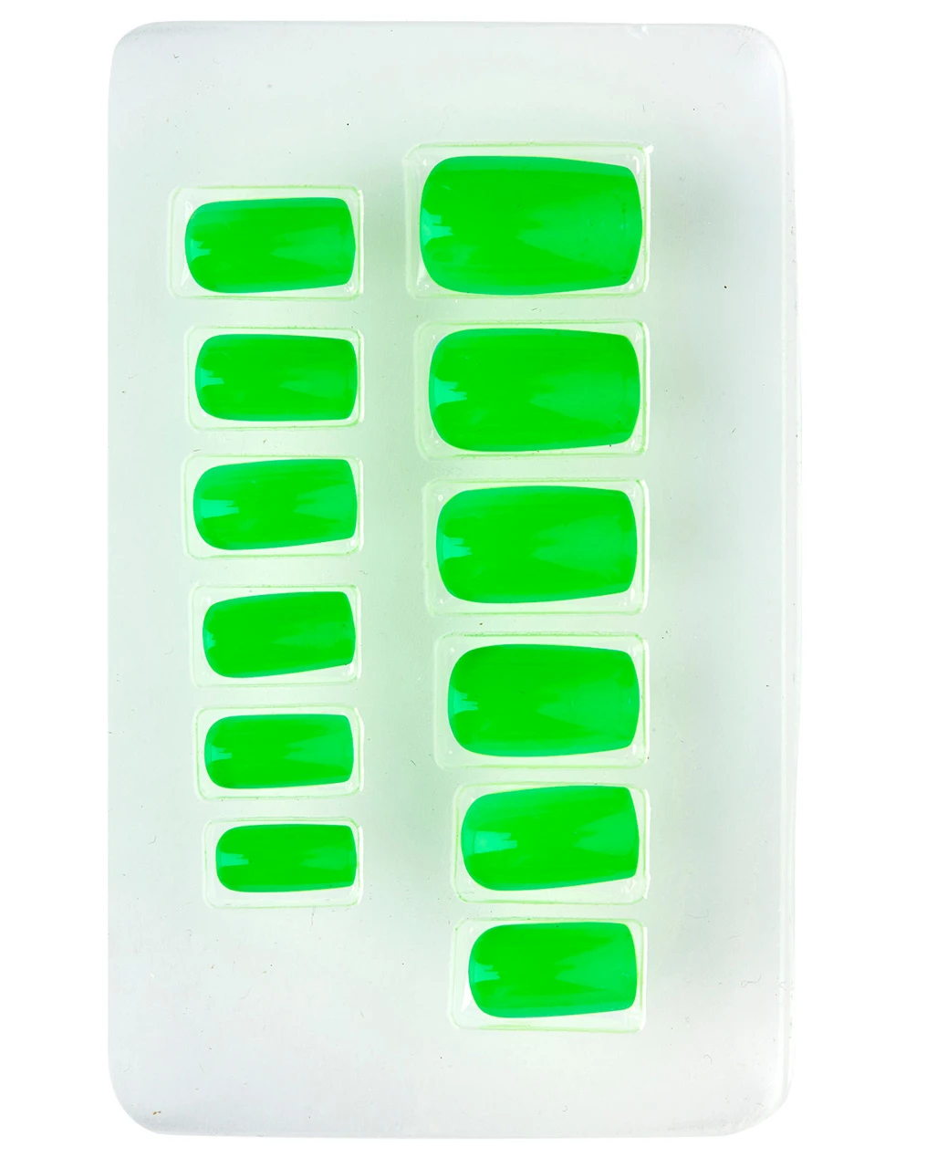 Neon Airbrush Fingernägel Neon Grün 4 Neon Airbrush Fingernägel Neon Grün – Bild 2