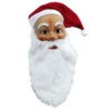 Nikolausmaske Mit Plüschbart Und Mütze -Halloween Kostüm Geschäft nikolausmaske mit plueschbart und muetze weihnachtsmann verkleidung 22722 02