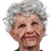 Oma Maske Aus Softlatex -Halloween Kostüm Geschäft oma maske aus softlatex grossmutter maske aus latex grandma mask halloween maske 16514 01