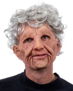 Oma Maske Aus Softlatex -Halloween Kostüm Geschäft oma maske aus softlatex grossmutter maske aus latex grandma mask halloween maske 16514 04