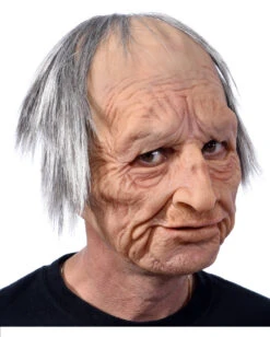 Opa Maske Mit Haaren