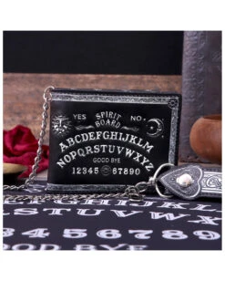 Ouija Brett Geldbeutel Mit Kette 15 Ouija Brett Geldbeutel Mit Kette -Halloween Kostüm Geschäft ouija brett geldbeutel mit kette spirit board brieftasche mit kette ouija board wallet with chain gothic accessoire 50993 07