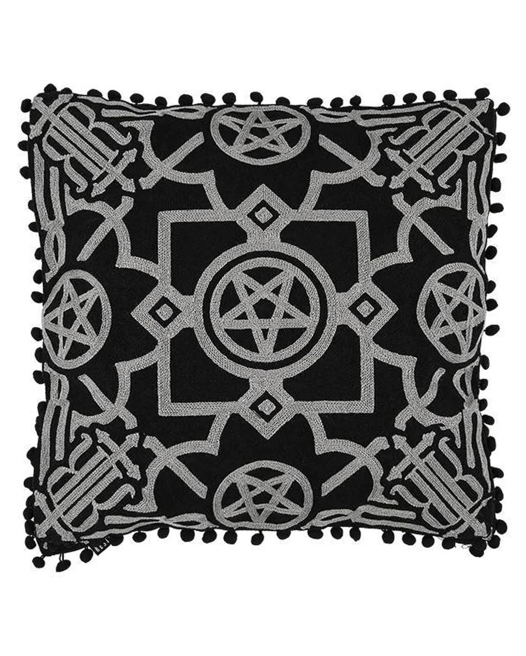 Pentagramm Kissenbezug Blair Black 45x45cm 3 Pentagramm Kissenbezug Blair Black 45x45cm