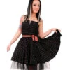 Mini Petticoat Kleid Mit Kirschen -Halloween Kostüm Geschäft petticoat kleid mit kirschen emo punk kleid sommerkleid rockabilly kleid go1187