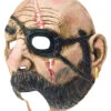Piraten Maske Ben Mit Augenklappe -Halloween Kostüm Geschäft piraten maske ben mit augenklappe seeraeuber latexmaske kostuemzubehoer fuer halloween und fasching 29165