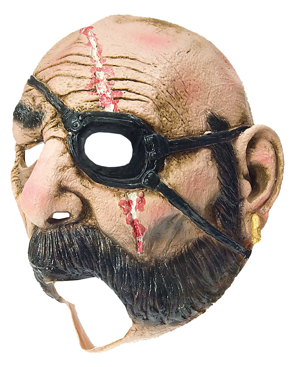 Piraten Maske Ben Mit Augenklappe 3 Piraten Maske Ben Mit Augenklappe