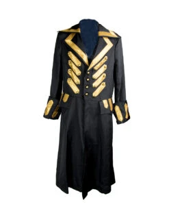 Piratenjacke Deluxe Schwarz