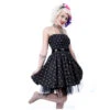 Polka Dot Petticoat Kleid Mit Tüll