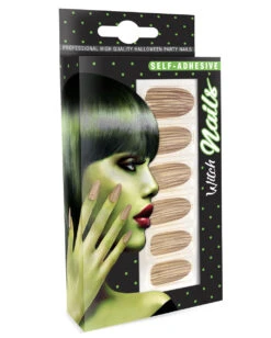 Scary Monster Fingernägel 12 St. -Halloween Kostüm Geschäft scary monster fingernaegel scary beast fingernails halloween fingernaegel 36701 03