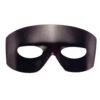 Zorro Maske In Lederoptik -Halloween Kostüm Geschäft schwarze zorro maske caballero maske banditen maske venezianische augenmaske 15922 1