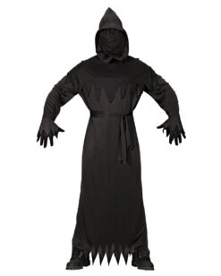 Schwarzes Reaper Phantom Kostüm 7 Schwarzes Reaper Phantom Kostüm -Halloween Kostüm Geschäft schwarzes phantom kostuem daemon halloween verkleidung mit maske gevatter tod kostuem 14837 02