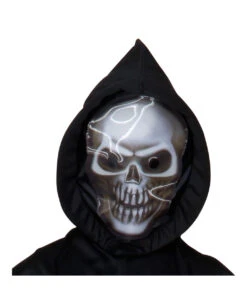 Sensenmann Kinderkostüm Mit Skull Maske -Halloween Kostüm Geschäft sensenmann kinderkostuem mit skull maske halloween kinderkostuem grim reaper kostuem 51752 3