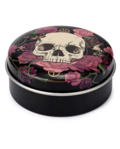 Skulls & Roses Lippenbalsam 1 Dose 12 Skulls & Roses Lippenbalsam 1 Dose -Halloween Kostüm Geschäft skulls and roses lippenbalsam skulls and roses lip balm gothic lippenbalsam 54614 05