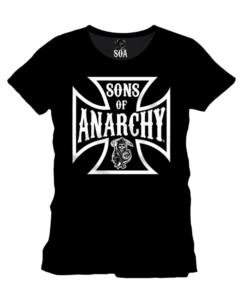 Sons Of Anarchy Reaper Cross T-Shirt 3 Sons Of Anarchy Reaper Cross T-Shirt